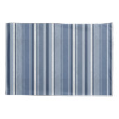 Stripes Blue Kussensloop (Achterkant)