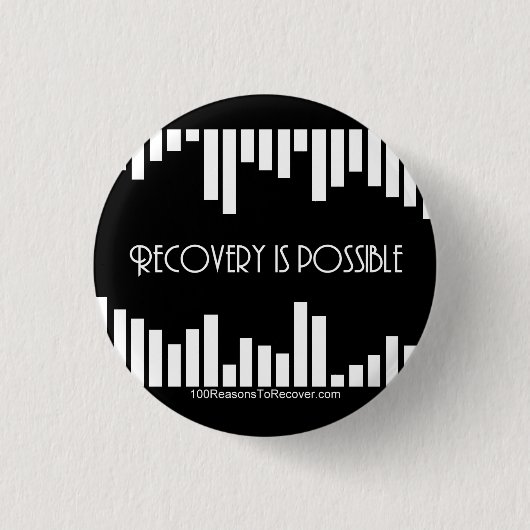 Stripes Button Pin Small (Voorkant)