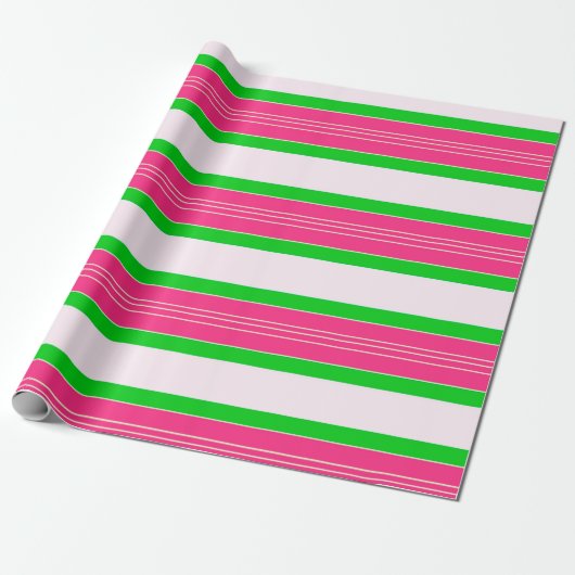 Stripes Cadeaupapier (Uitgerold)