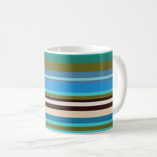 Stripes Classique Mug (Devant droit)
