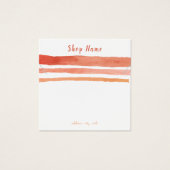 Stripes collier carré ou carte d'affichage bracele (Devant)