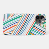 Stripes colorées iPhone / coque ipad (Dos (Horizontal))