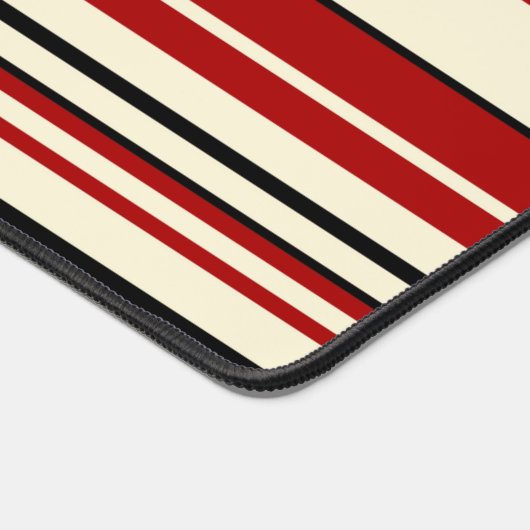 Stripes complexes - Rouge & Crème (Coin)