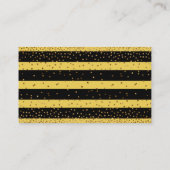 Stripes & Confetti Luier Raffle Ticket Kaarten (Achterkant)