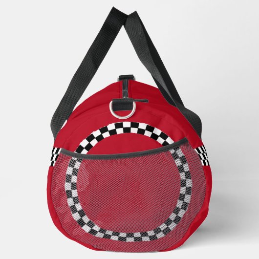 Stripes de course Design Duffel Sac (Droite)