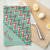 Stripes de décoration Serviette de cuisine - Custo (Quart Plié)