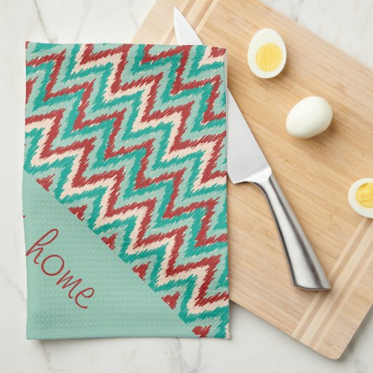 Stripes de décoration Serviette de cuisine - Custo (Quart Plié)