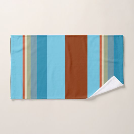 Stripes du sud-ouest 23 (Serviette à main)
