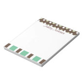 Stripes en Polka Dots Personal Notitieblok (Gedraaid)