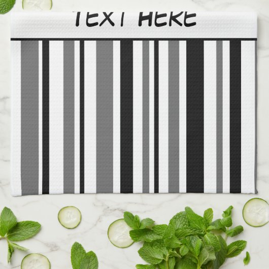  stripes en pooldots theedoek (Gevouwen)