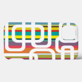 Stripes en rechthoeken Case-Mate iPhone case (Achterkant (horizontaal))