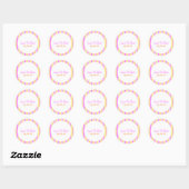 Stripes Enregistrer les stickers Date (Feuille)