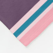 Stripes Fleece Deken (Hoek)