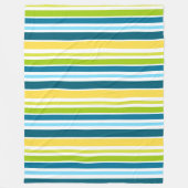 Stripes Fleece Deken (Voorkant)