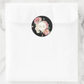 Stripes florales Favoriser Sticker / Enveloppe Sce (Sac)