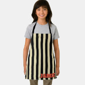 Stripes gestreepte kinder kookambachten gepersonal schort (Insitu)