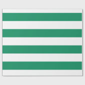 Stripes | Groen en wit | | Cadeaupapier (Vlak)
