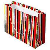 Stripes Groot Cadeauzakje (Achterkant Gekanteld)
