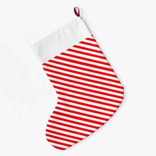 Stripes Grote Kerstsok (Achterkant (Hangend))