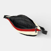 Stripes inégales - Rouge et Crème (Ouvrir)