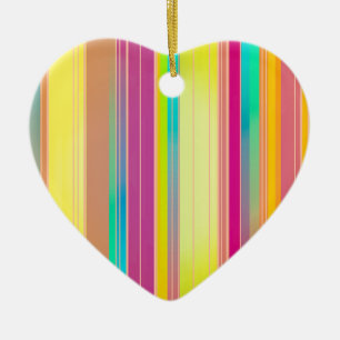 Stripes Keramisch Ornament