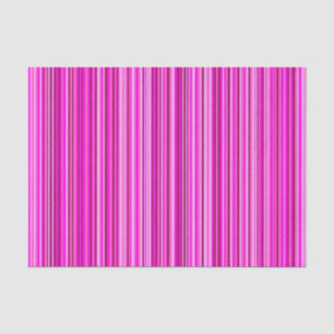 Stripes/Lijnen met kleurcodes van rood/roze Tissuepapier
