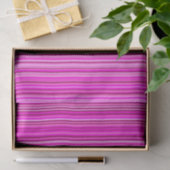 Stripes/Lijnen met kleurcodes van rood/roze Tissuepapier (Geschenk)