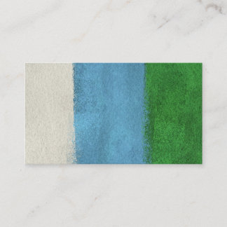 Stripes Modern Art Visitekaartjes - Blauw groen