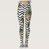 Stripes Motif - Leggings ananas (Devant)