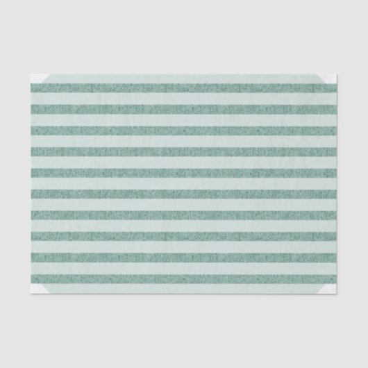 Stripes munt glam tissuepapier (Voorkant)