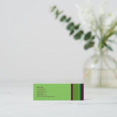 Stripes nr. 0013 mini visitekaartje (Staand voorkant)