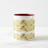 Stripes ondulées - Plaisir à la libellule : Mug de (Centre)