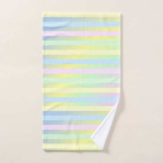 Stripes Pastels (Serviette à main)