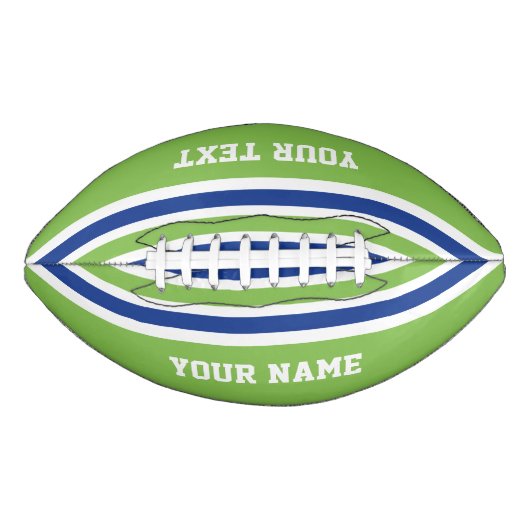 Stripes Pattern custom football (Voorkant)