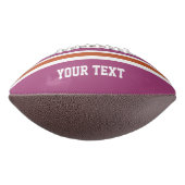 Stripes Pattern custom football (Gedraaid 90)