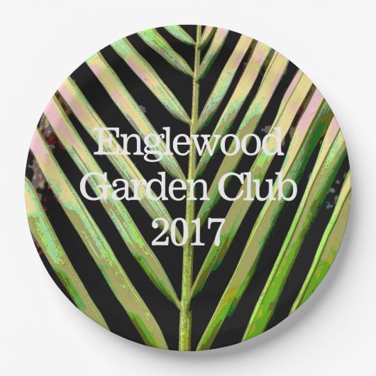 Stripes per Natuur Papieren Bordje (Voorkant)