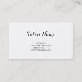 Stripes Pink Black White Makeup Artist Loyalty (Achterkant)