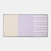 Stripes Pop Couleur - Rose Pastel, Jaune & Violet (Recto)