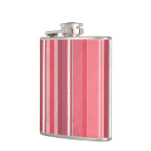 Stripes Roze Heupfles (Links)