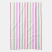 Stripes, roze theedoek (Verticaal)