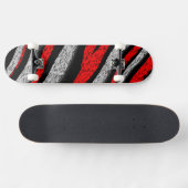 Stripes Skateboard (Horizontaal)