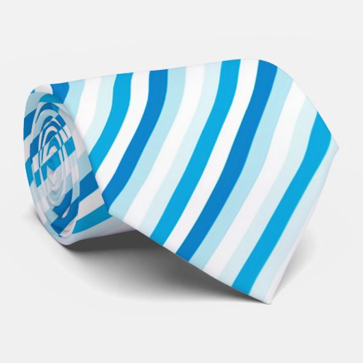 Stripes Stropdas (Opgerold)
