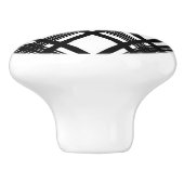 Stripes Texture Keramische Knop (Zijkant)