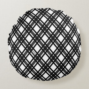 Stripes Texture Rond Kussen