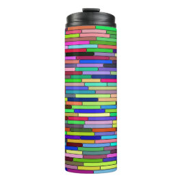 Stripes Thermal Tumbler Thermosbeker