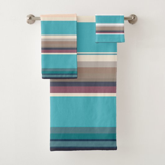 Stripes van de horizon bad handdoek (Insitu)