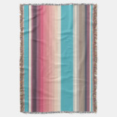Stripes van de horizon deken (Voorkant Verticaal)