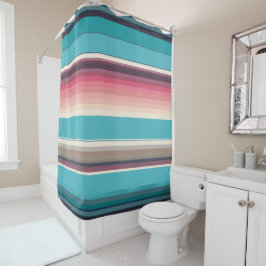 Stripes van de horizon douchegordijn