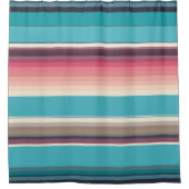 Stripes van de horizon douchegordijn (Voorkant)