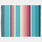Stripes van de horizon fleece deken (Voorkant (Horizontaal))